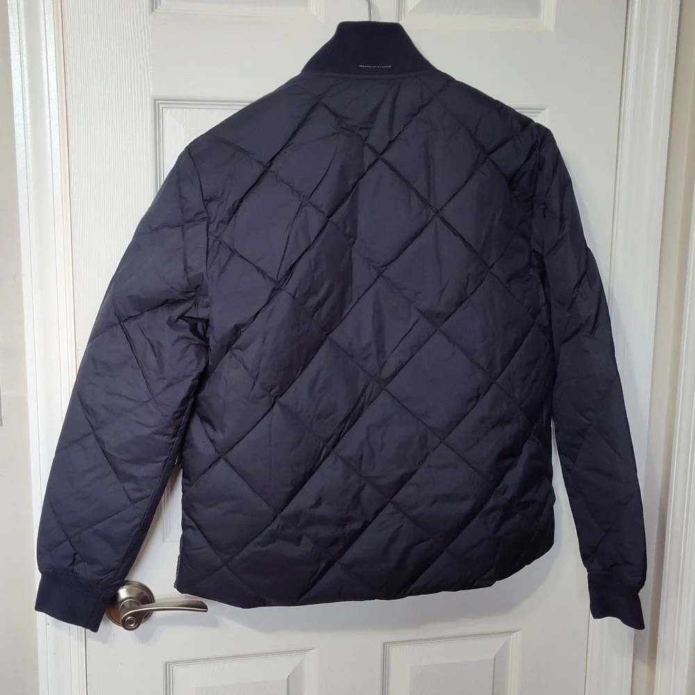 BANANA REPUBLIC WATER RESISTANT REVERSIBLE QUILTED BOMBER JACKET